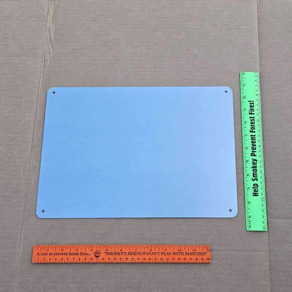 "Danger Flammable Gas"  10" x 14" Highly Reflective Metal sign - Picture 5 of 8